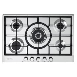 Elba Elio 70cm 5 Burner Gas Hob - Stainless Steel